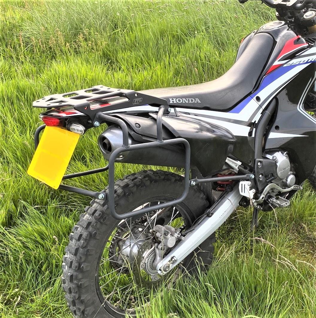 Honda CRF250L/Rally Pannier Racks and Rear Rack Set 12-20