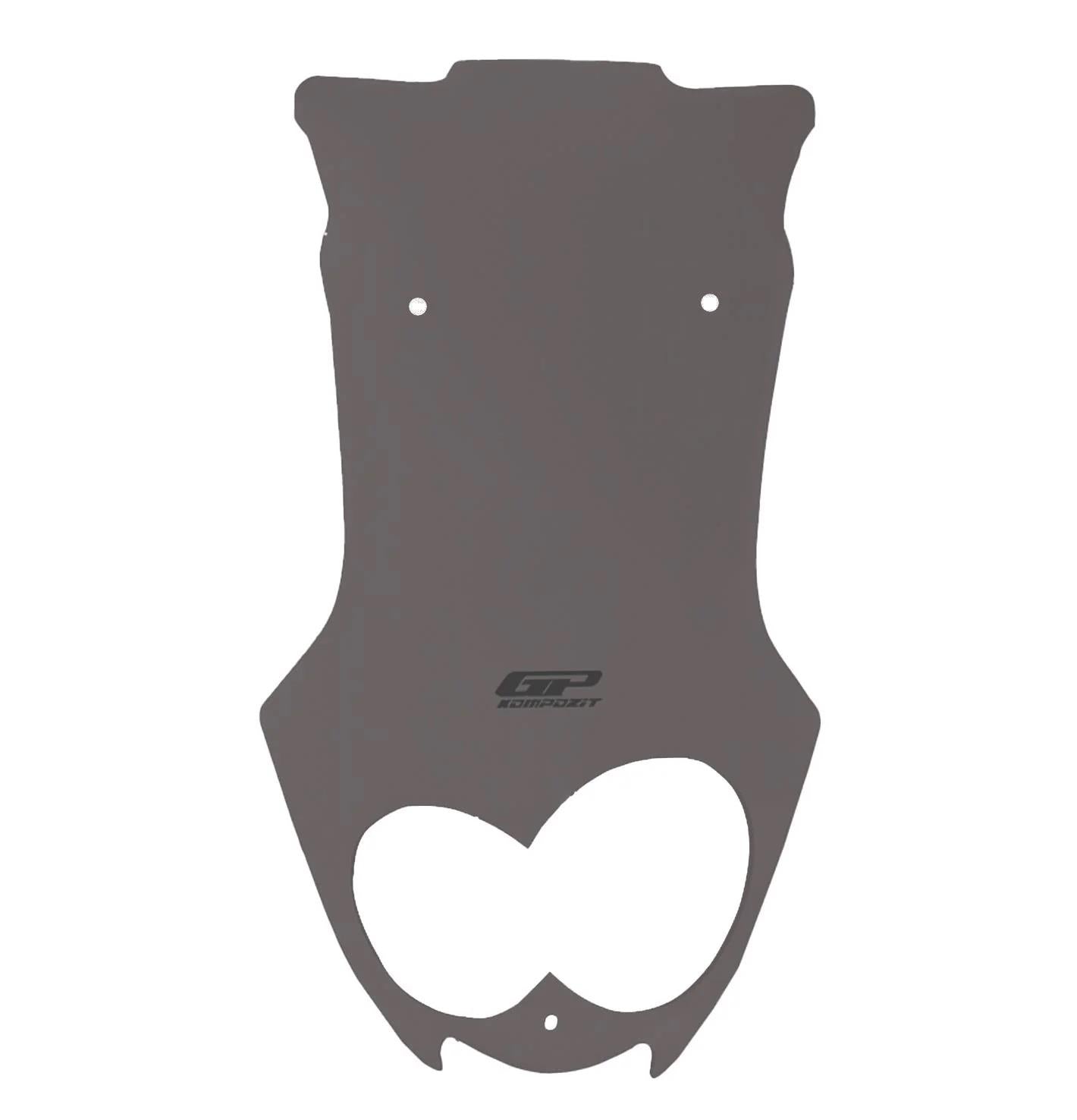 Windscreen for Honda CRF 300/250 Rally 59 cm Smoke 2017-2025