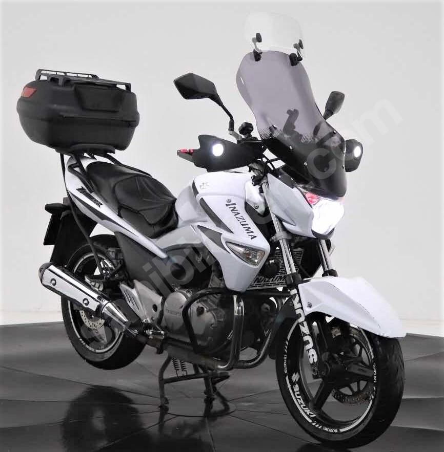 Suzuki GW250 Inazuma naked type 65 cm smoke windscreen 12-16