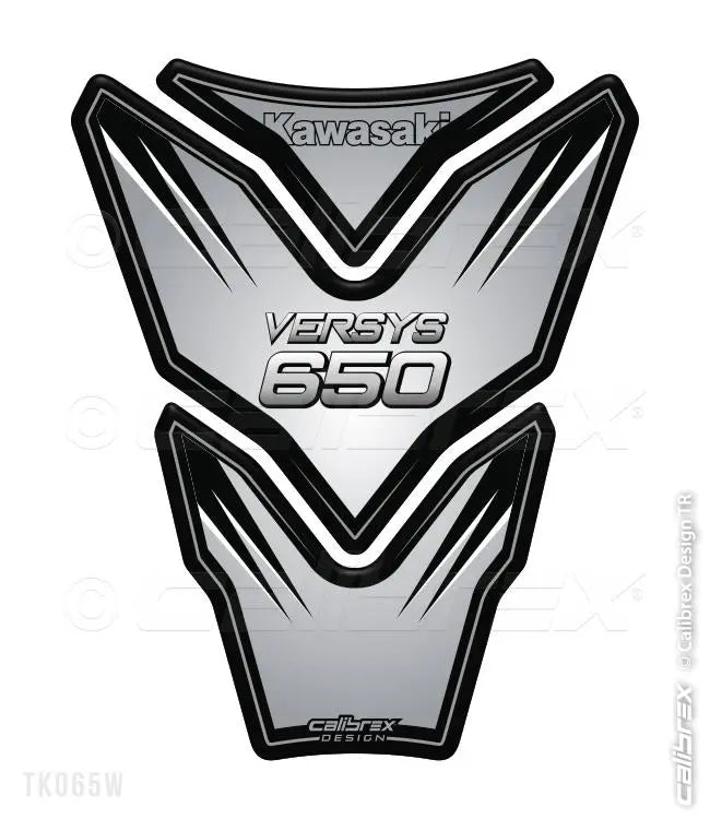 Kawasaki Versys KLE 650 Fairing Protection Set Grey 15-21