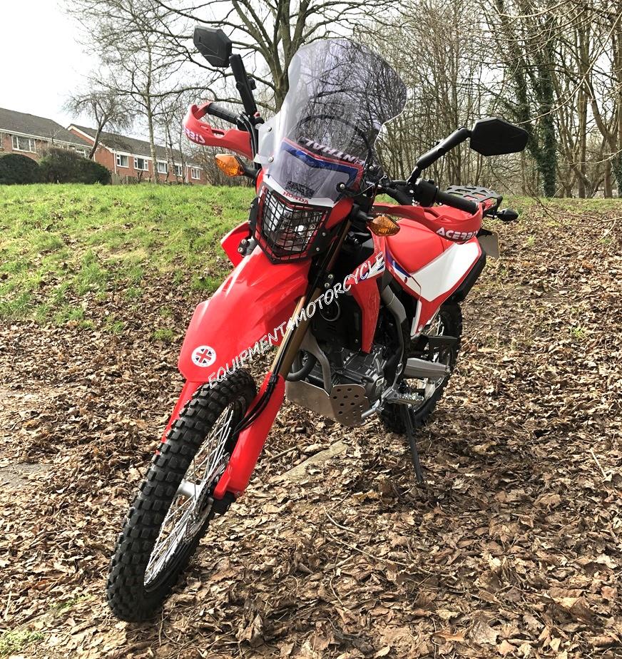 Windscreen for Honda CRF300L/250L Smoke 48 cm 2012-2024