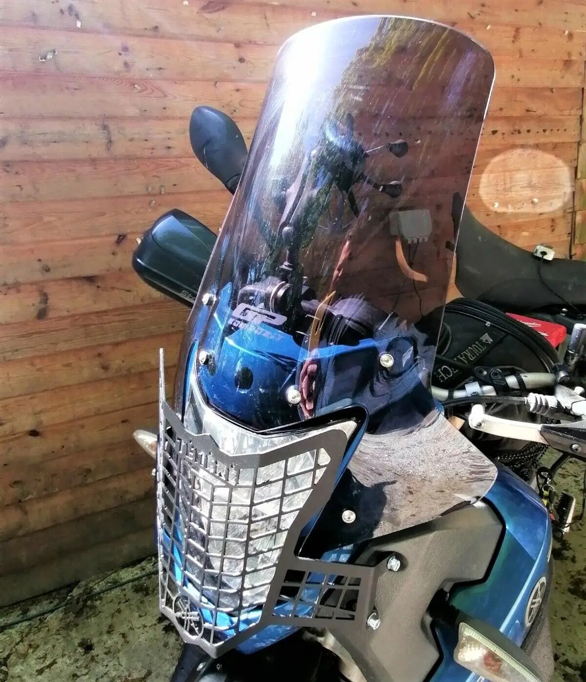 Yamaha XT660Z Super Tenere windscreen smoke 50 cm 2008-2016