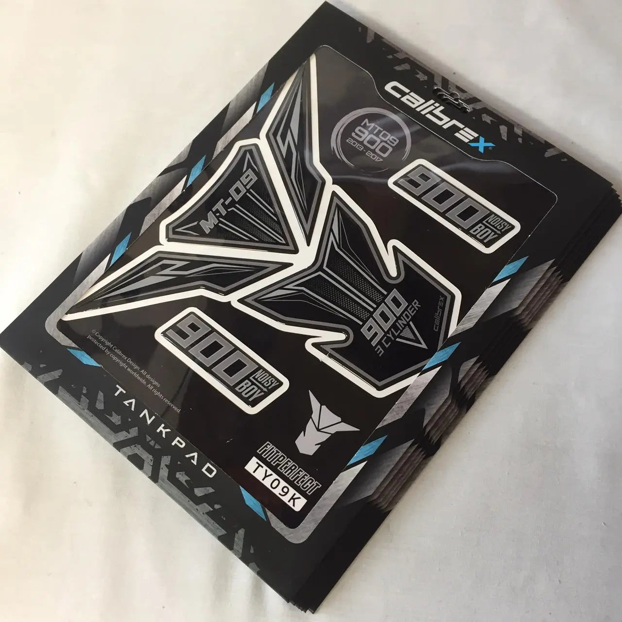 Yamaha MT-09 Tank Pad Black 2013-2020