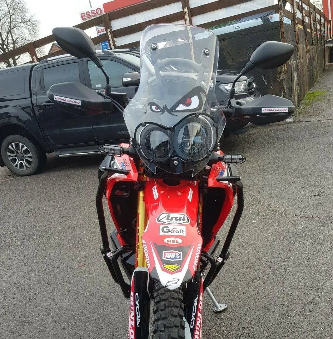 Honda CRF250 Rally Headlight Guard Acrylic Protector 2017-2020