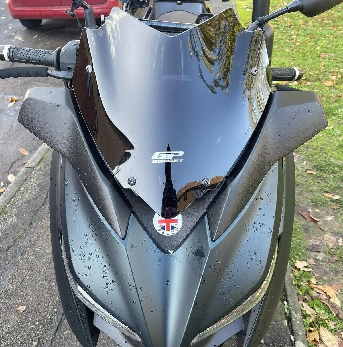 XMax 125 windscreen 2018-2022 dark smoke