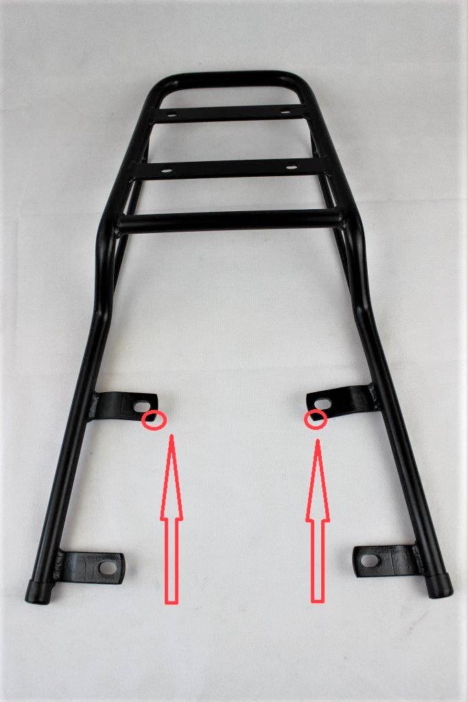 Yamaha XJ6 Diversion rear rack luggage carrier