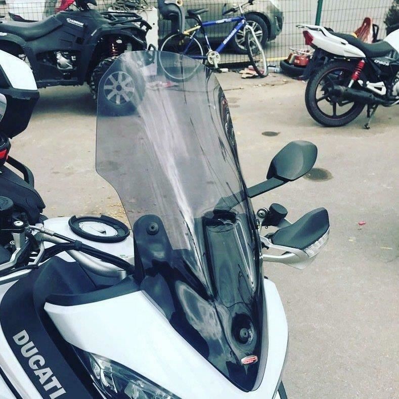 Ducati Multistrada 1200 touring windscreen 60 cm fits 2015-18 model year