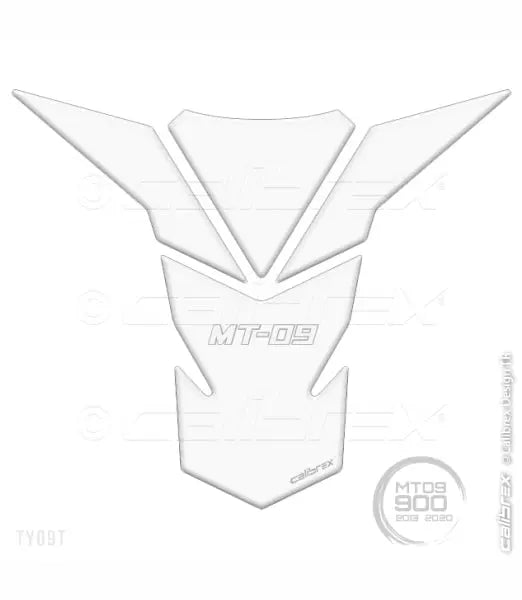 Yamaha MT-09 Tank Pad and Knee Pads Set 2013-2020 Transparent