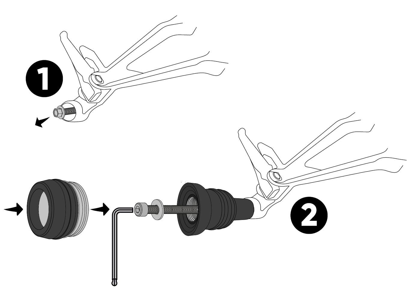 Honda CB300R exhaust guard slider protector 18-20