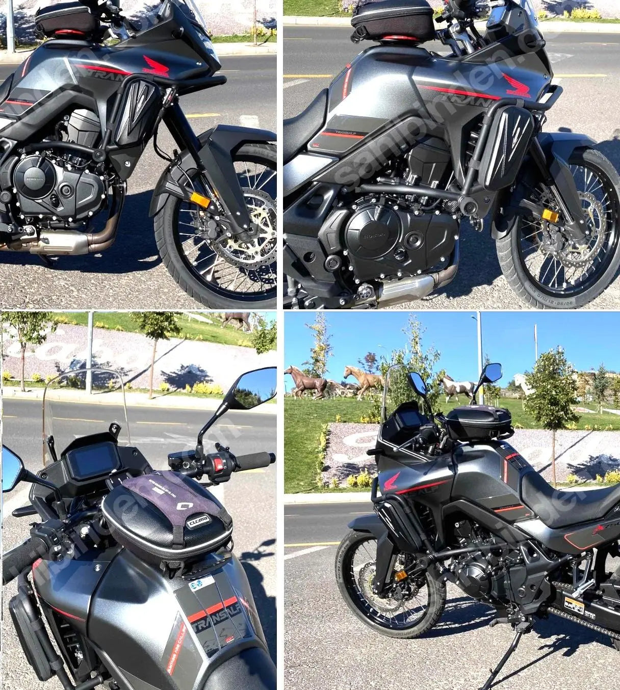 Crash Bars For Honda XL750 Transalp With Sliders 2023-2025