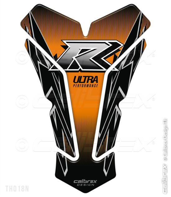 HONDA CBR 600RR 900RR 1000RR ORANGE TANK PAD CALIBREX DESIGN