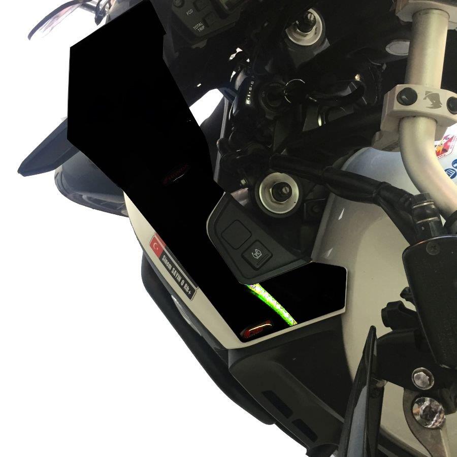 Honda VFR 1200X Crosstourer smoke side wind deflector pair set 12-15