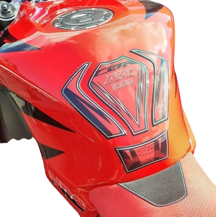 Honda CBR1000RR tank pad protection red 2008-16