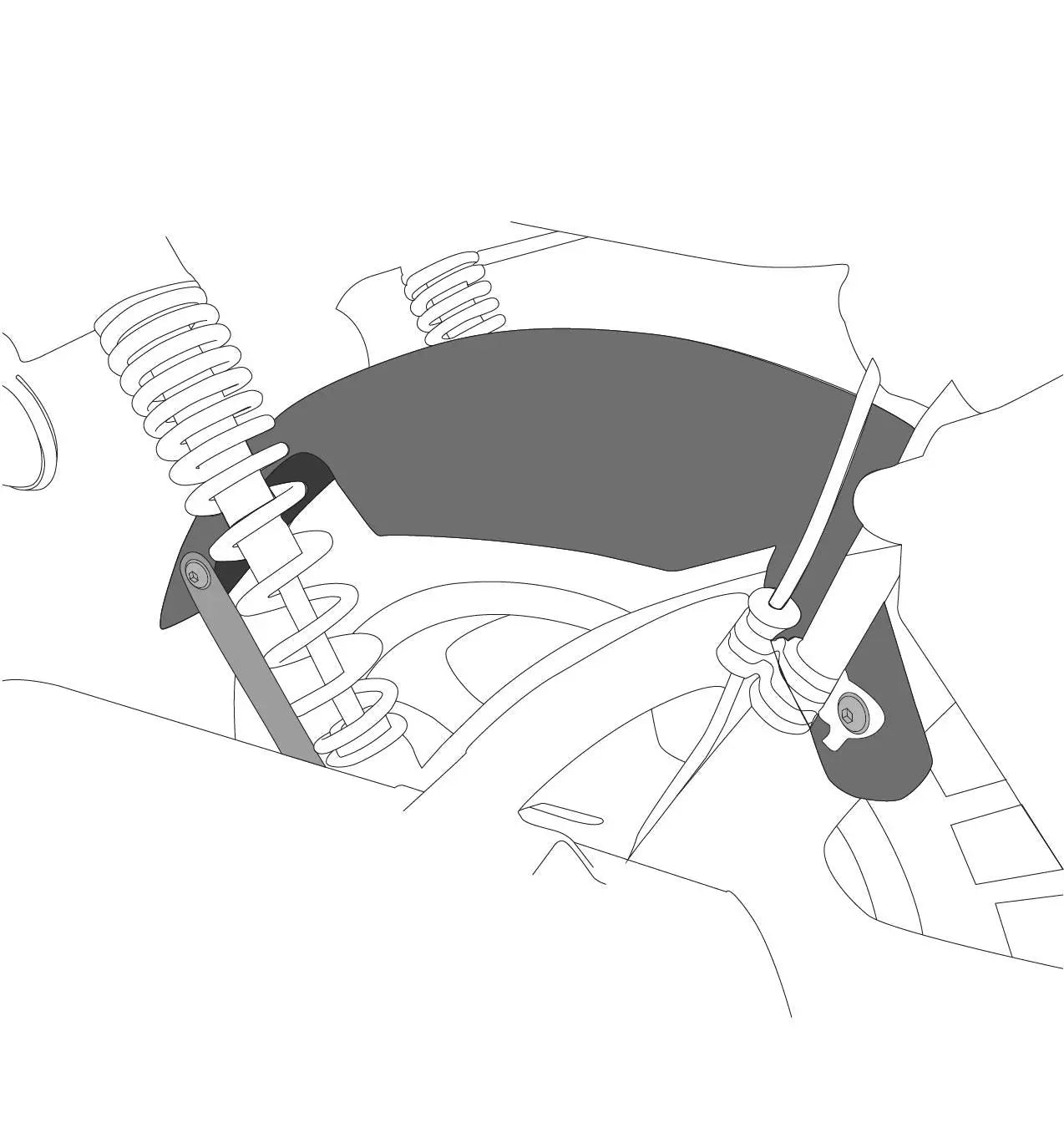 Rear Fender For Yamaha Nmax 125 mudguard splash guard 15-20 ONLY