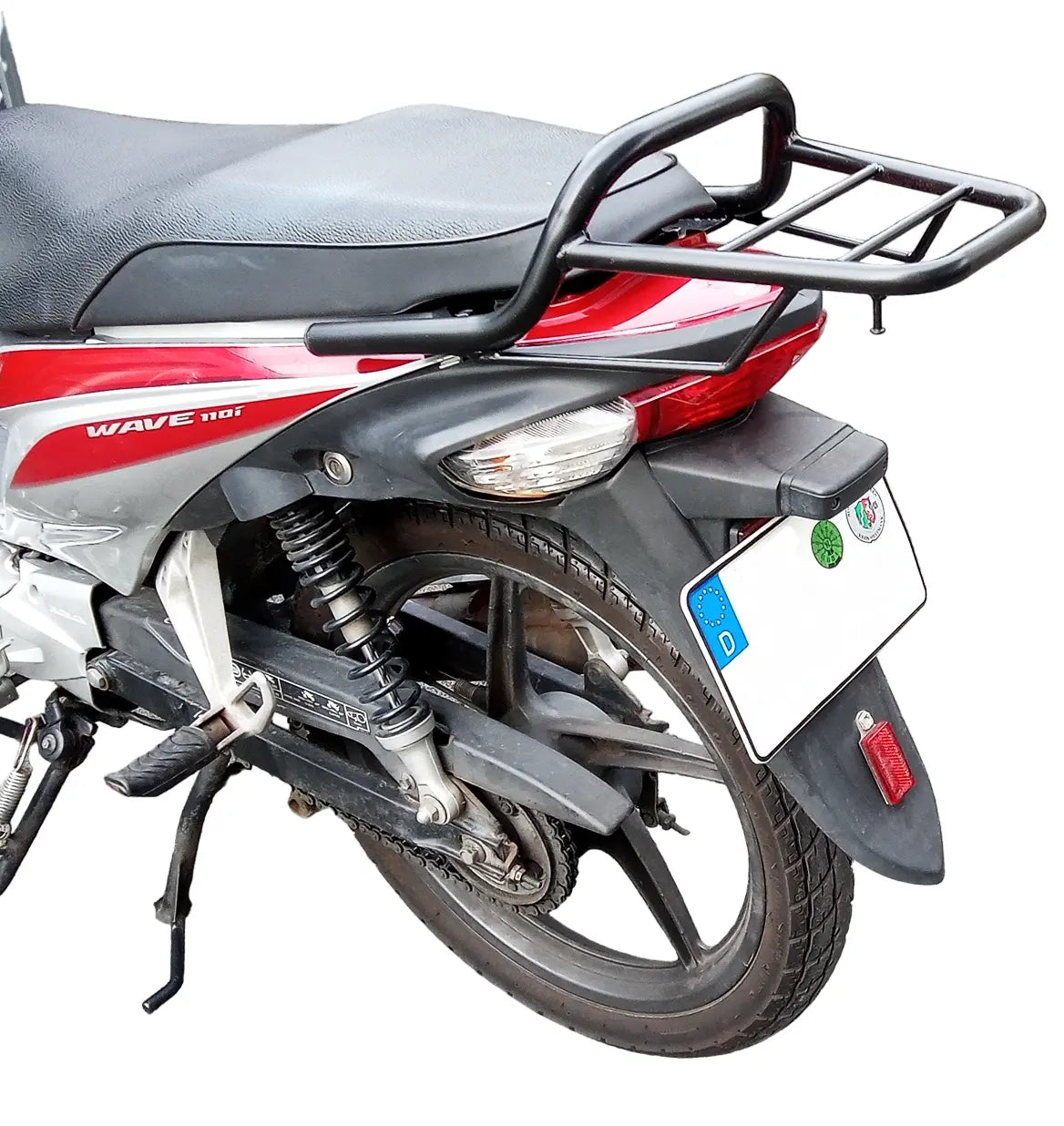 Honda Wave 110 AFS 110I rear + middle center rack pair luggage carrier set