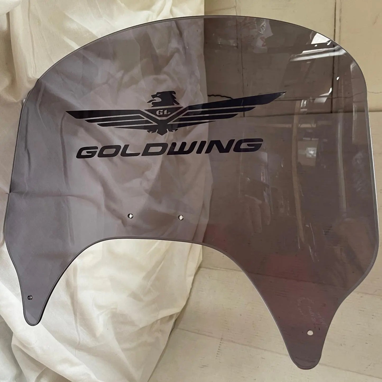 Honda Goldwing rear deflector smoke rear windscreen 01-17