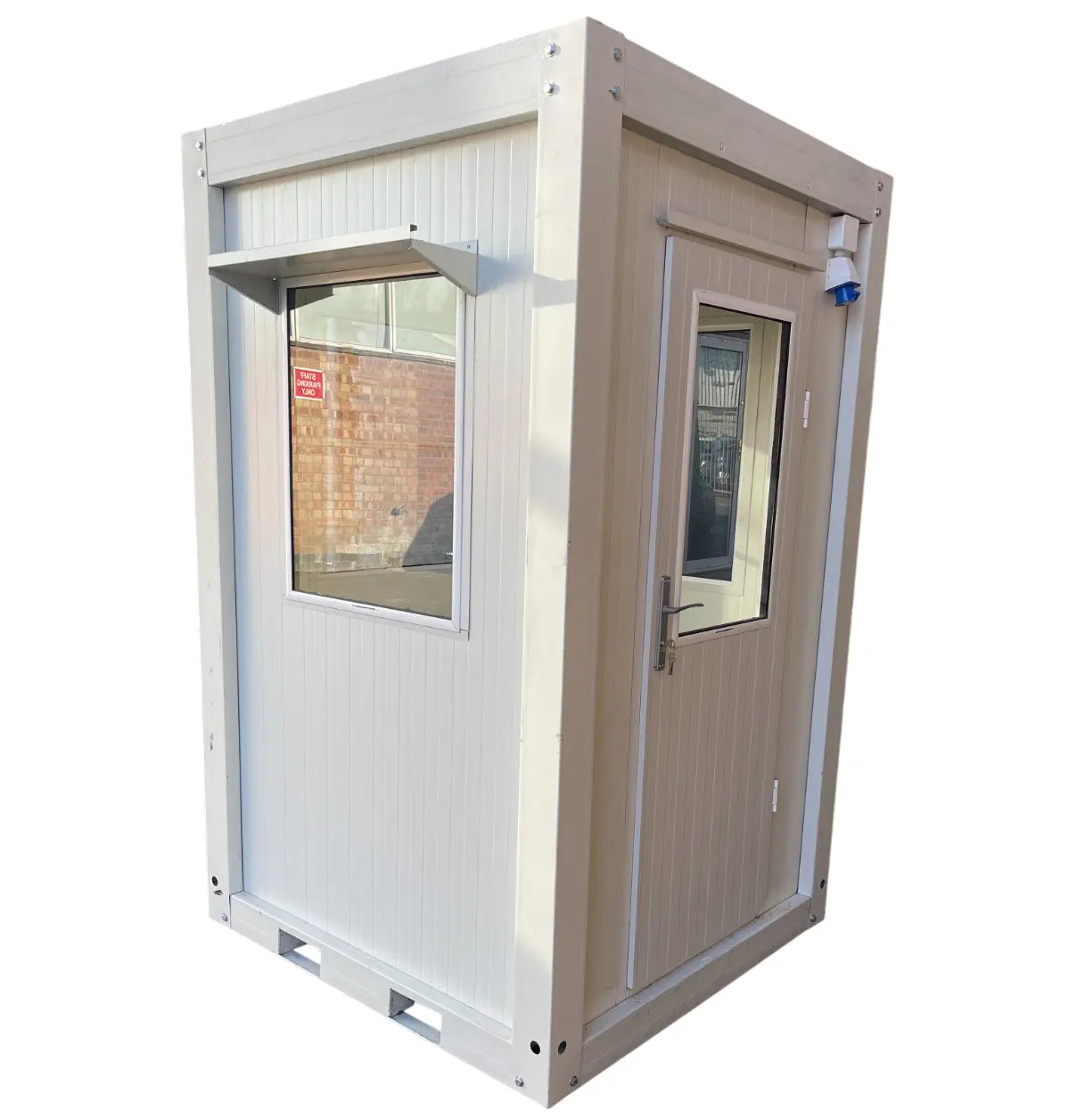 Kiosk Ticket Booth Security Portable Cabin Modular Gate House Carpark Hut