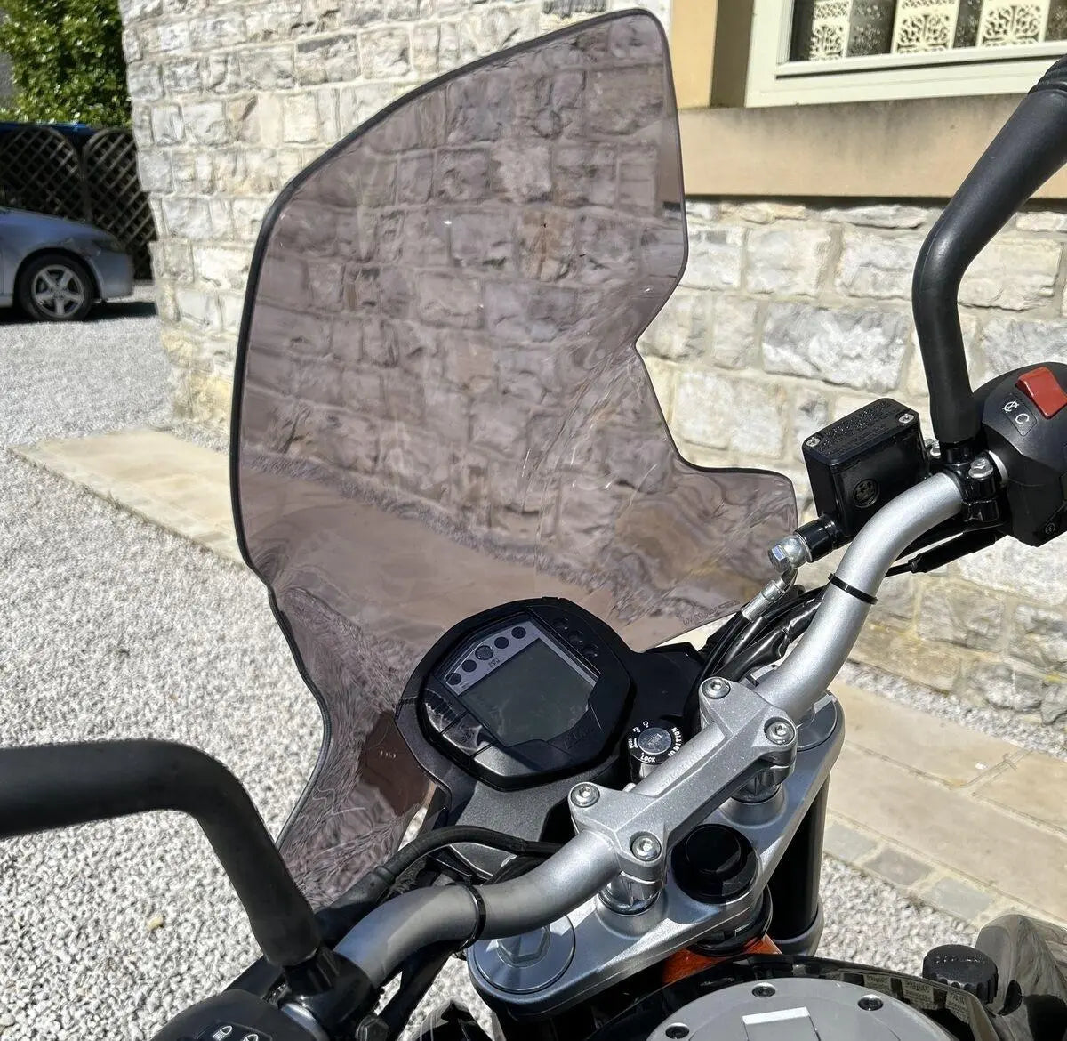 Windscreen for KTM Duke 125/200/250/390 Smoke 2011-2016