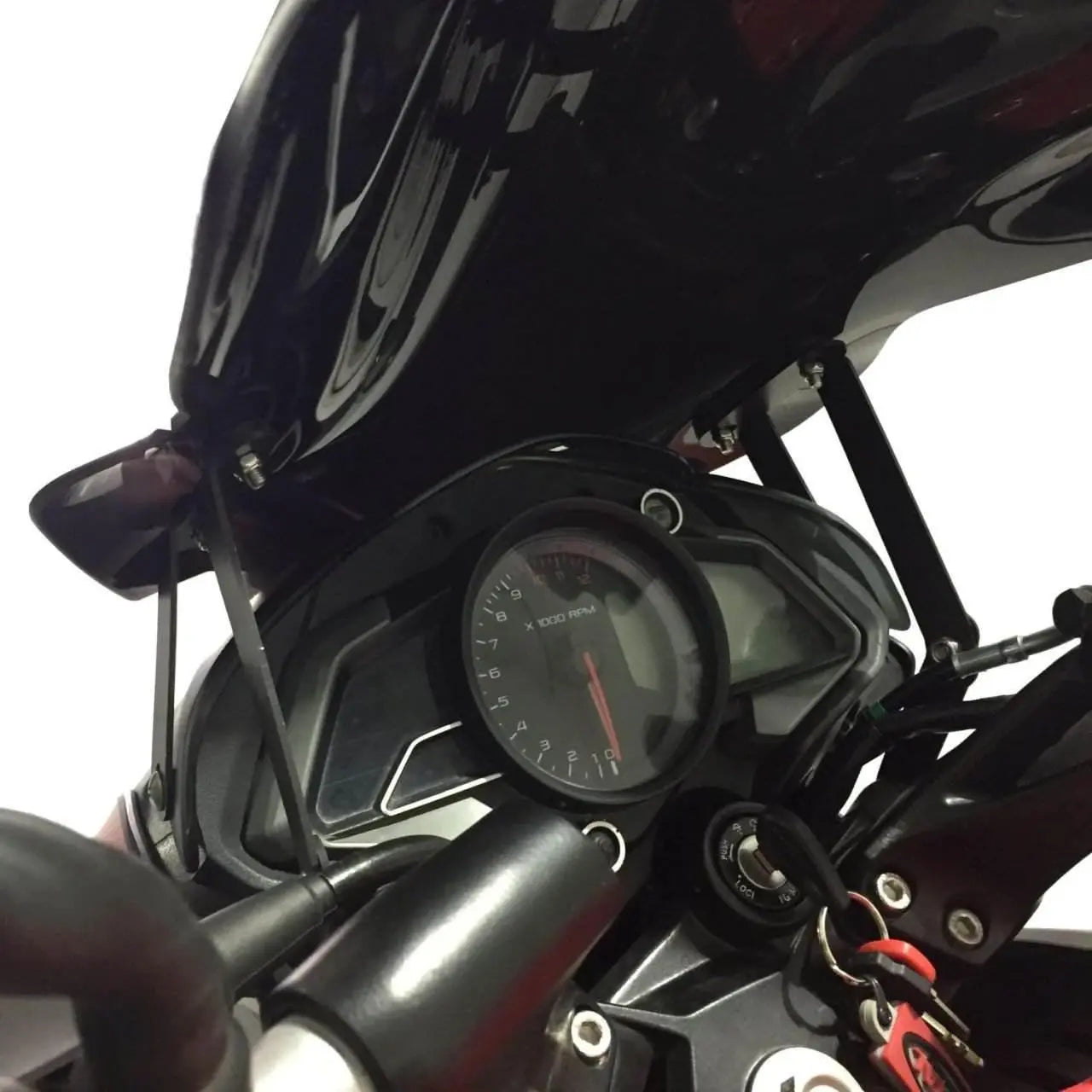 Bajaj Pulsar NS200 windscreen 39 cm smoke 11-23