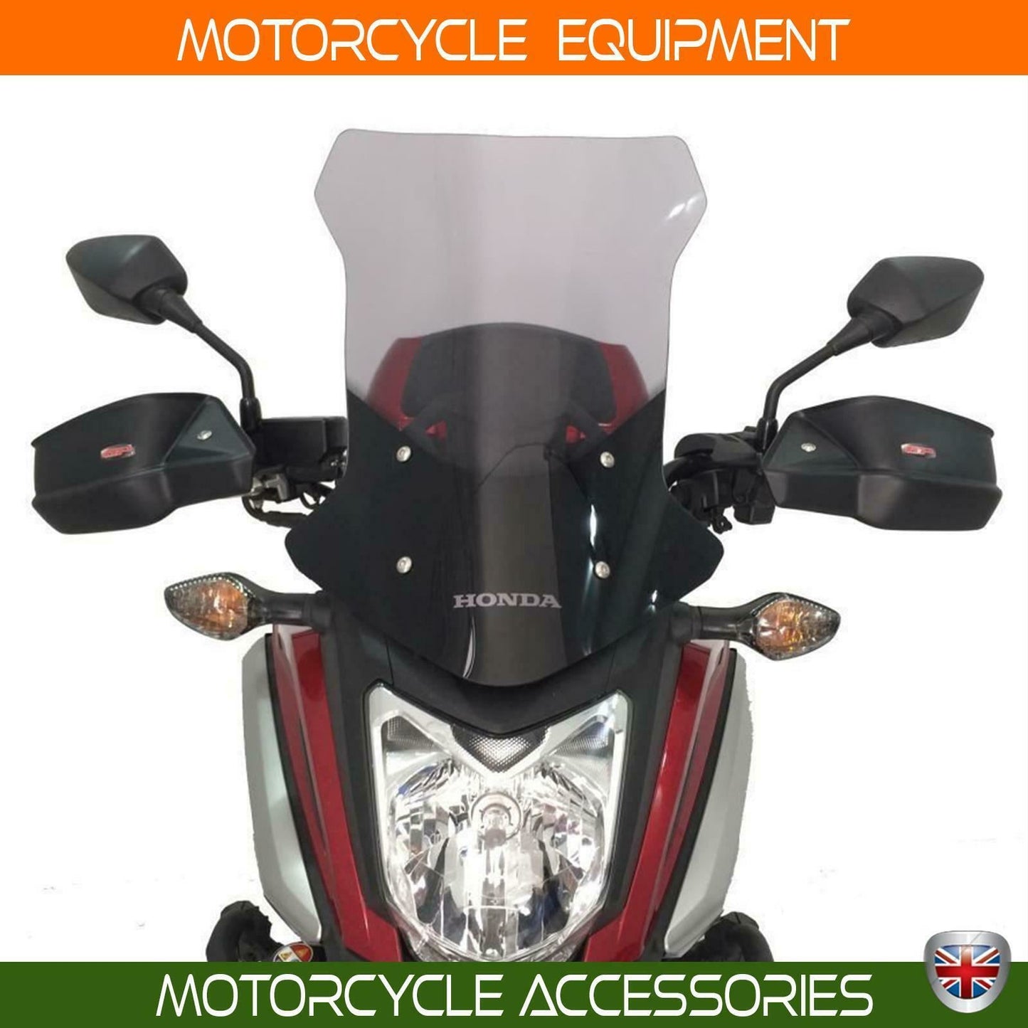 Honda NC 700S/750S NC 700X 750X fiber hand guards pair 12-21