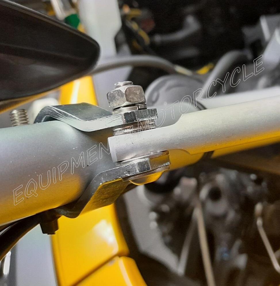 BMW R 1200 GS crossbar brace bracket aluminum handlebar sat NAV GPS holder