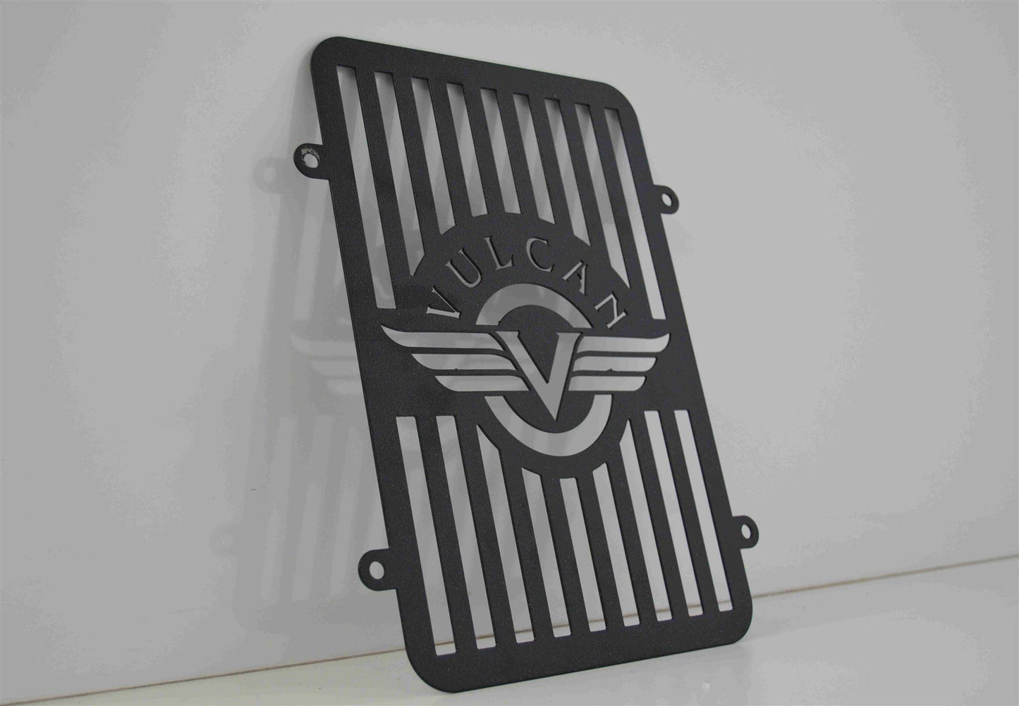 Kawasaki VN900 radiator guard black stainless steel