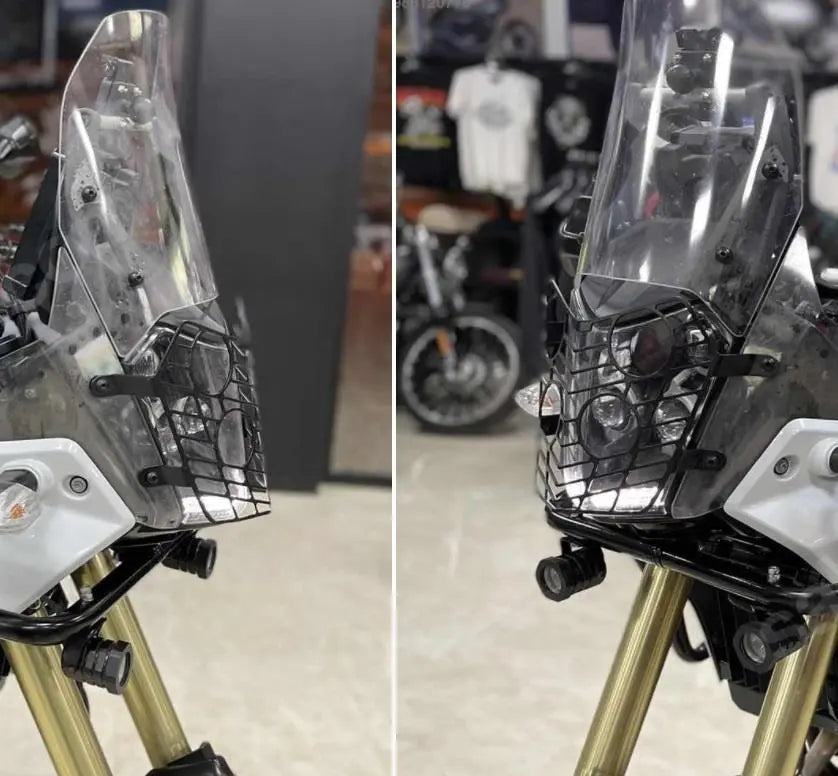 Yamaha Tenere700 headlight guard aluminum protector 2019 onwards