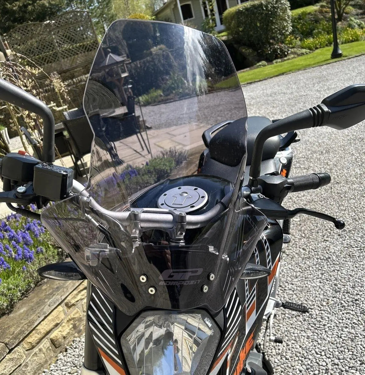 Windscreen for KTM Duke 125/200/250/390 Smoke 2011-2016