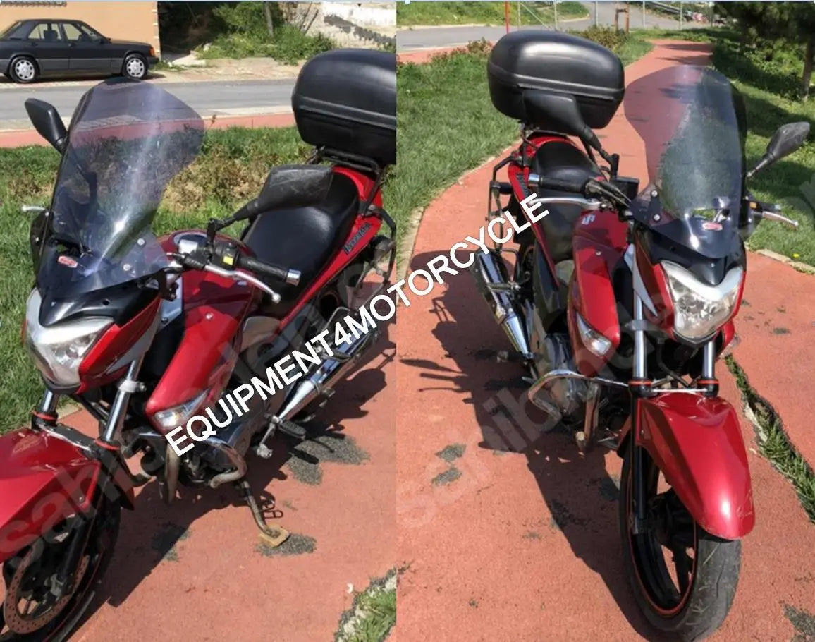 Suzuki GW250 Inazuma naked windscreen smoke 12-16