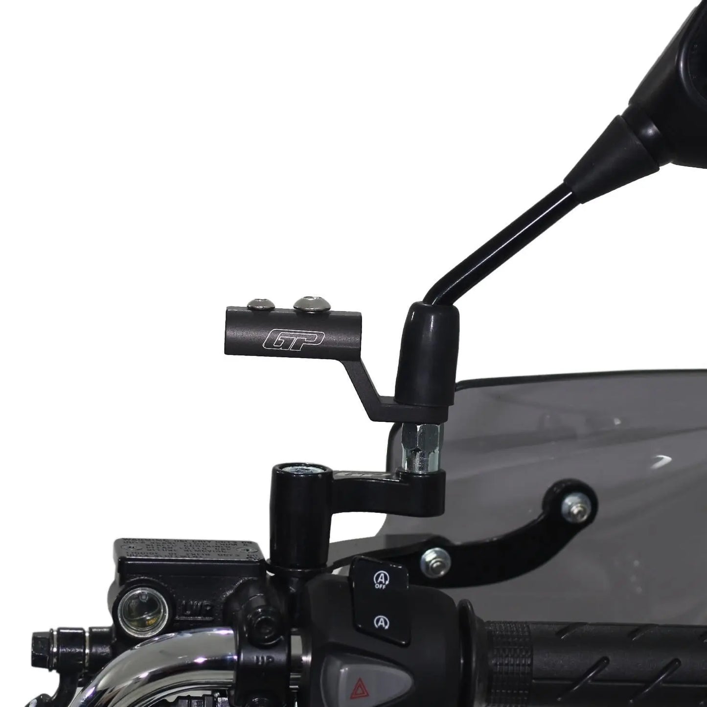 Motorcycle Phone Holder Mirror Mount Clamp Bracket Universal