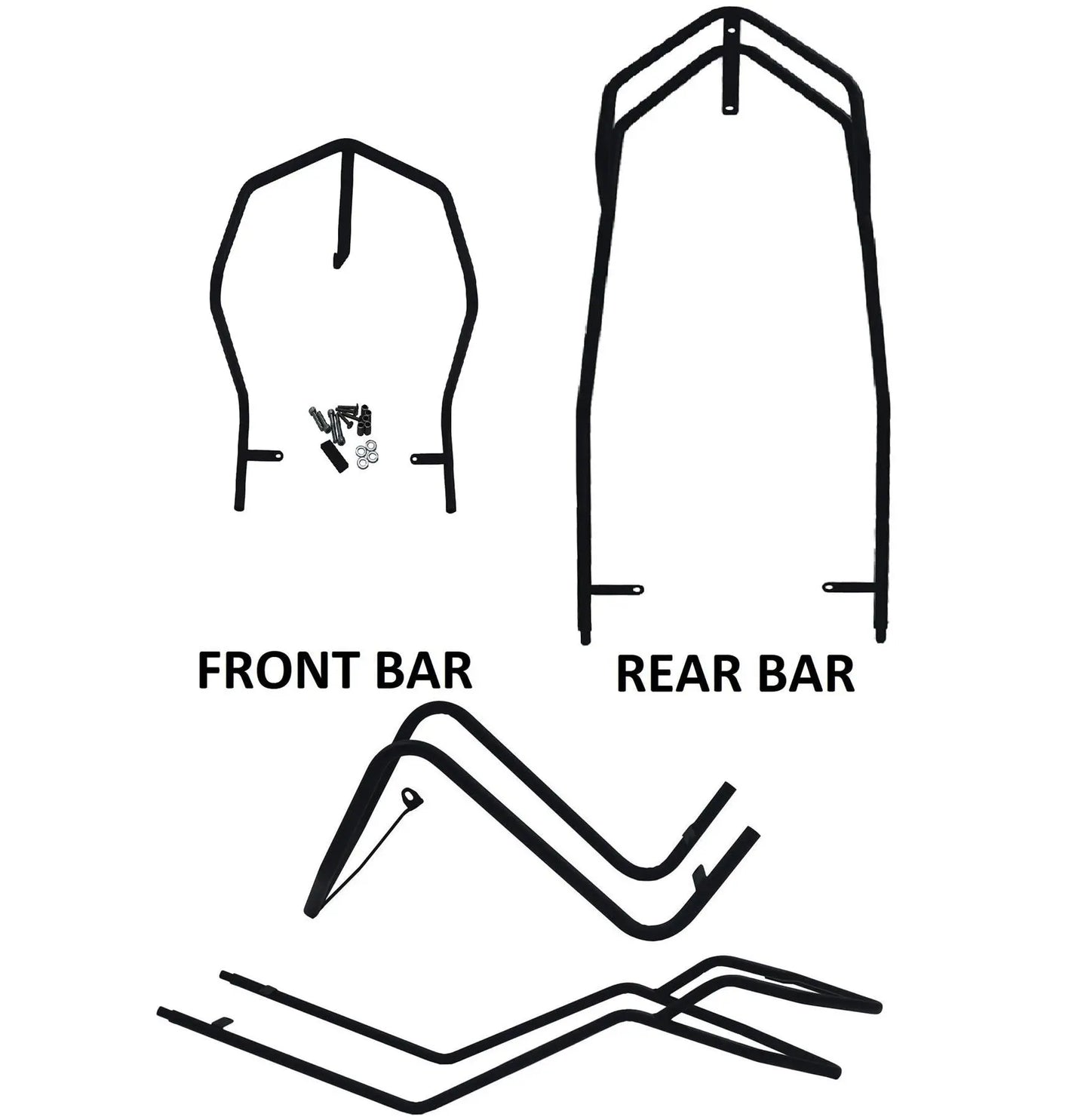 Crash Bars for Honda Vision 110 Full Protection For Vision110 2021-2025