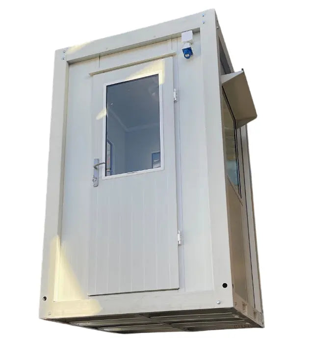 Kiosk Ticket Booth Security Portable Cabin Modular Gate House Carpark Hut