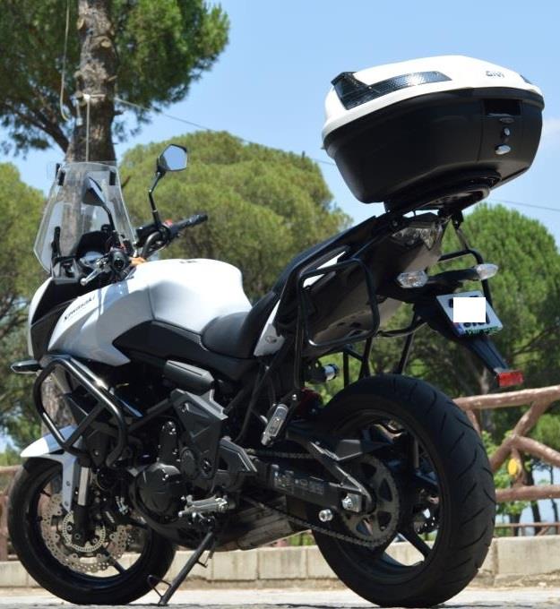 Kawasaki Versys 650 pannier and rear rack full set 2015-2020