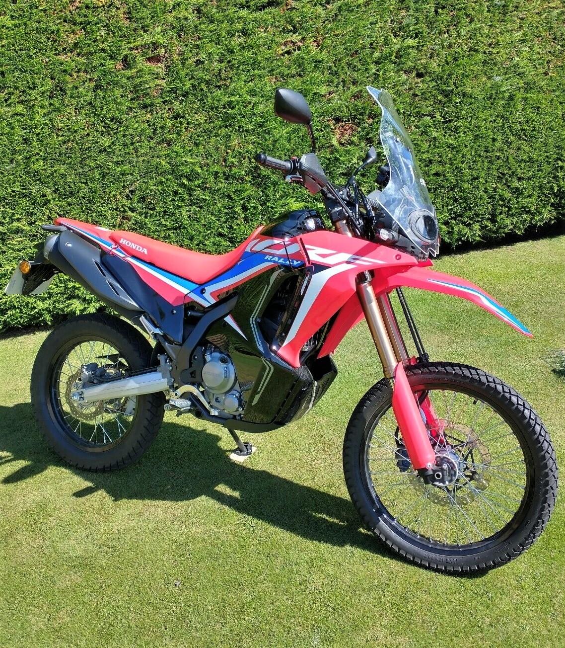 Windscreen for Honda CRF 250/300 Rally 59 cm Clear 2017-2025