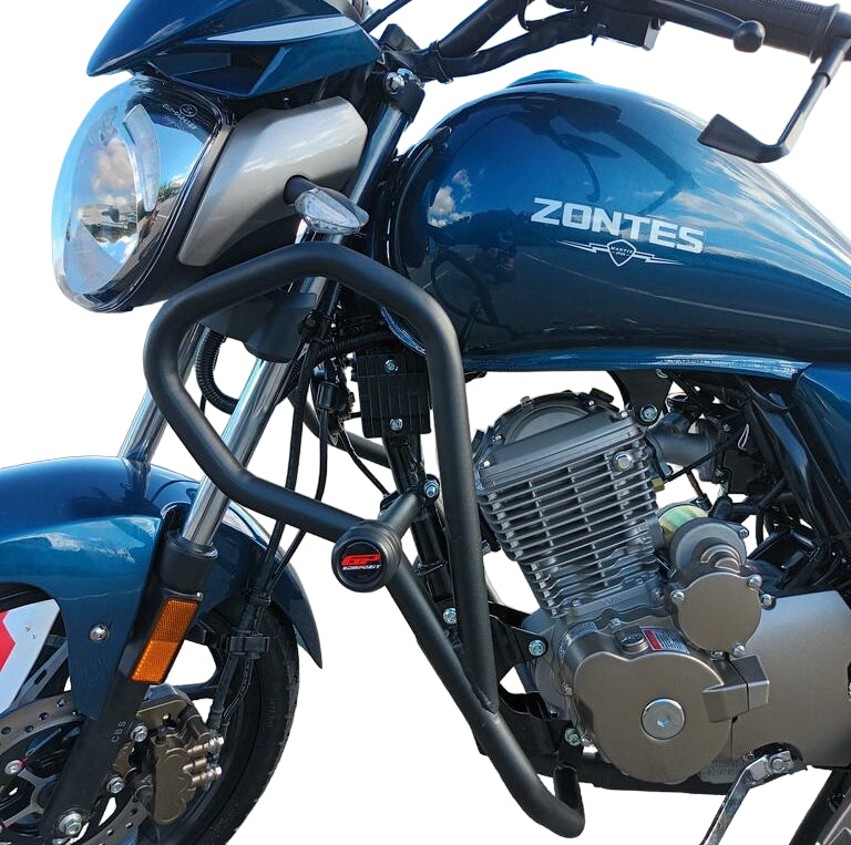 Zontes Mantis 125 Crash Bars and Sliders Mantis 125 Engine Guards Sliders 16-19