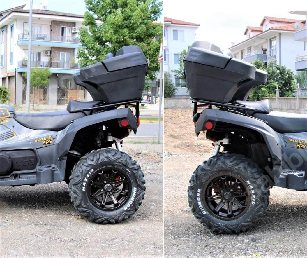 ATV QUAD REAR CARGO LARGE BOX 140 L STORAGE TRUNK TOP CASE