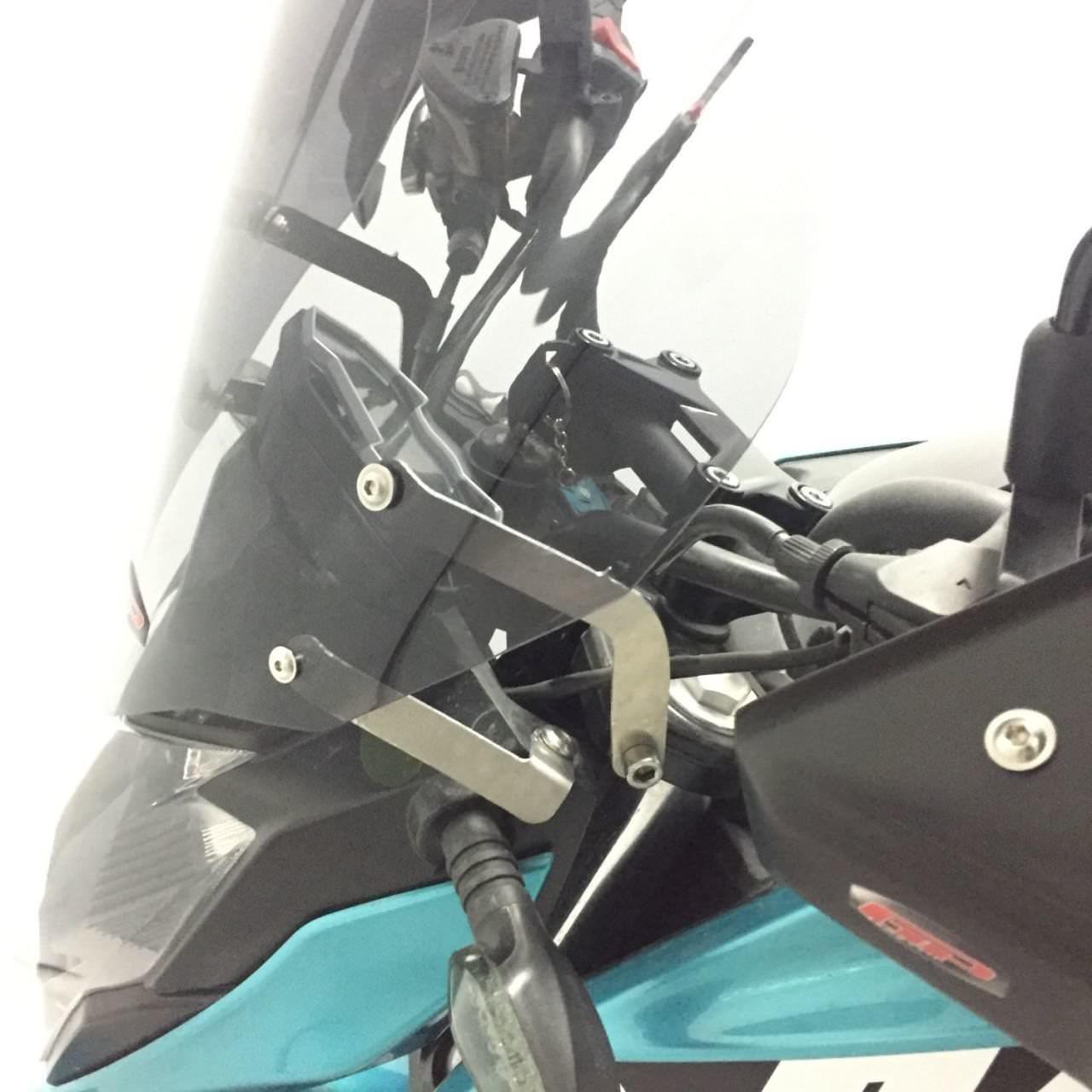 CF MOTO 650NK 400NK smoke 34 cm windscreen 18-21