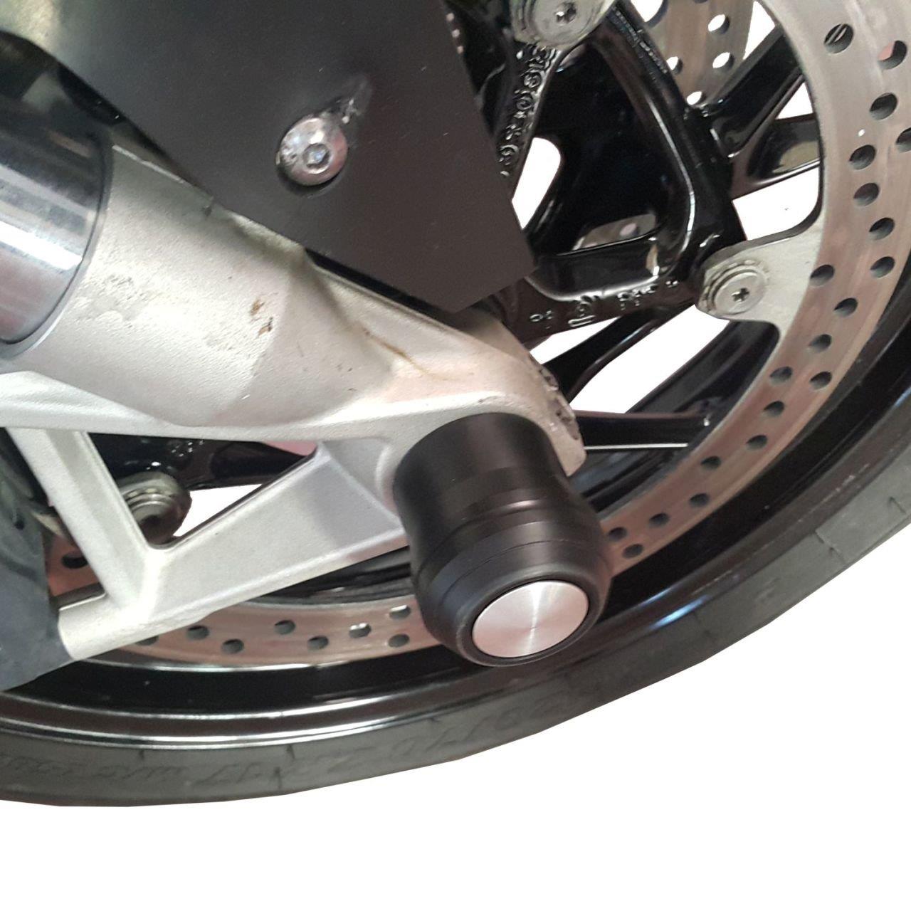 BMW S1000XR Wheel Fork Axle Sliders Spindle Bobbins Front/Rear 2015-2019