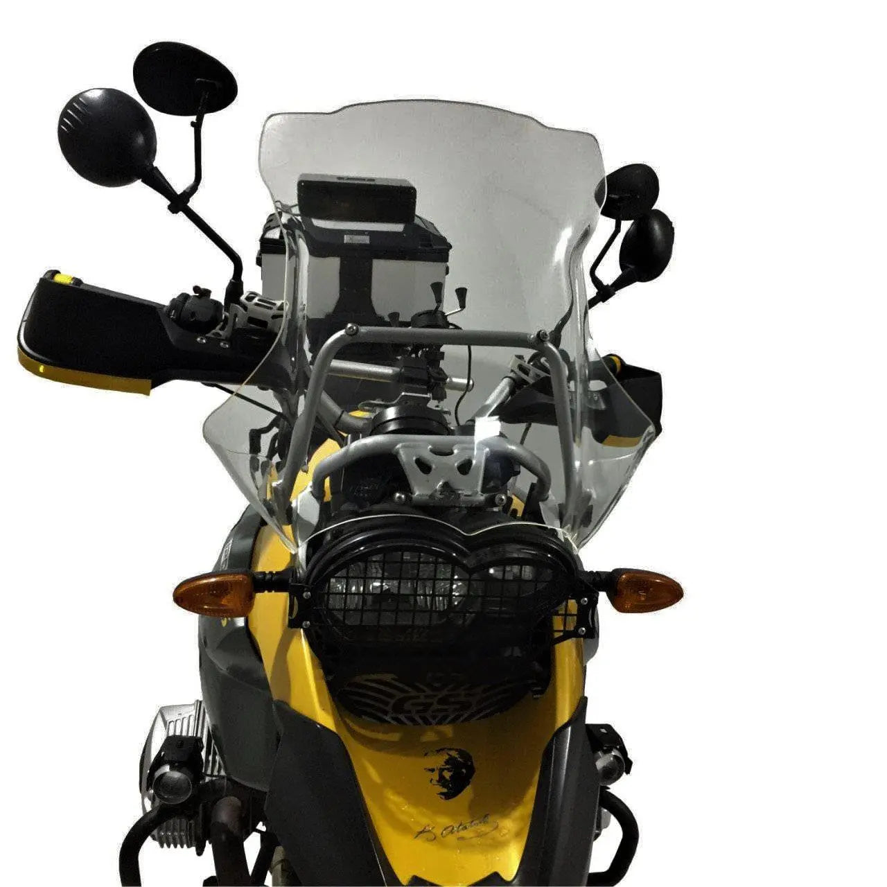 BMW R1200GS R1200GS ADV windscreen smoke withstand holes 04-12