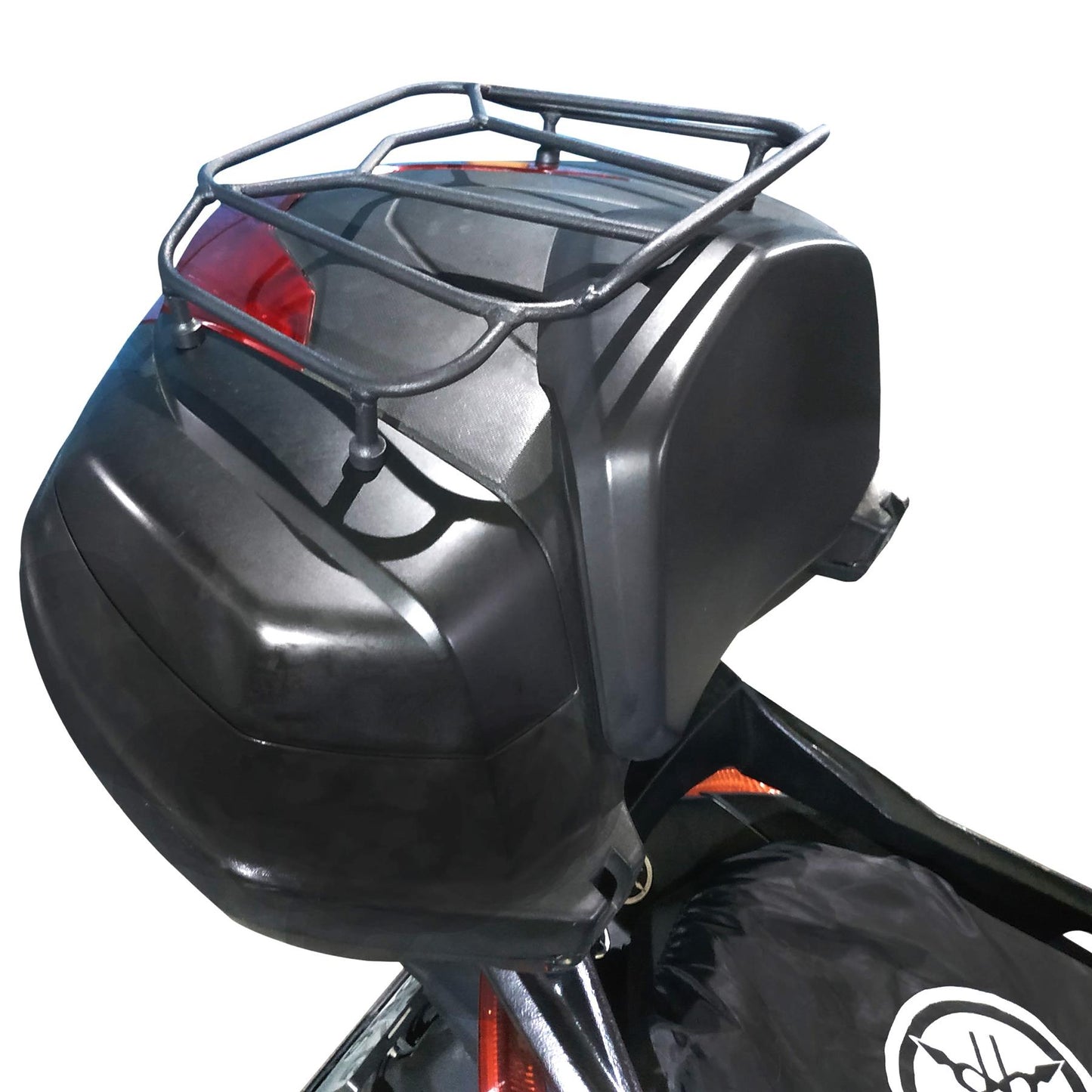 Metal top rack for top box compatible with Yamaha genuine 50 LT top box