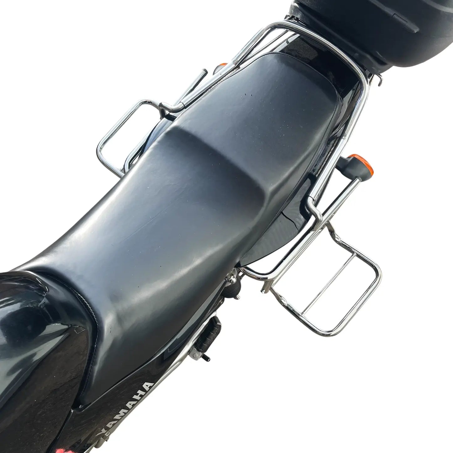 Yamaha YBR125 pannier racks 2011-2017 chrome-coated
