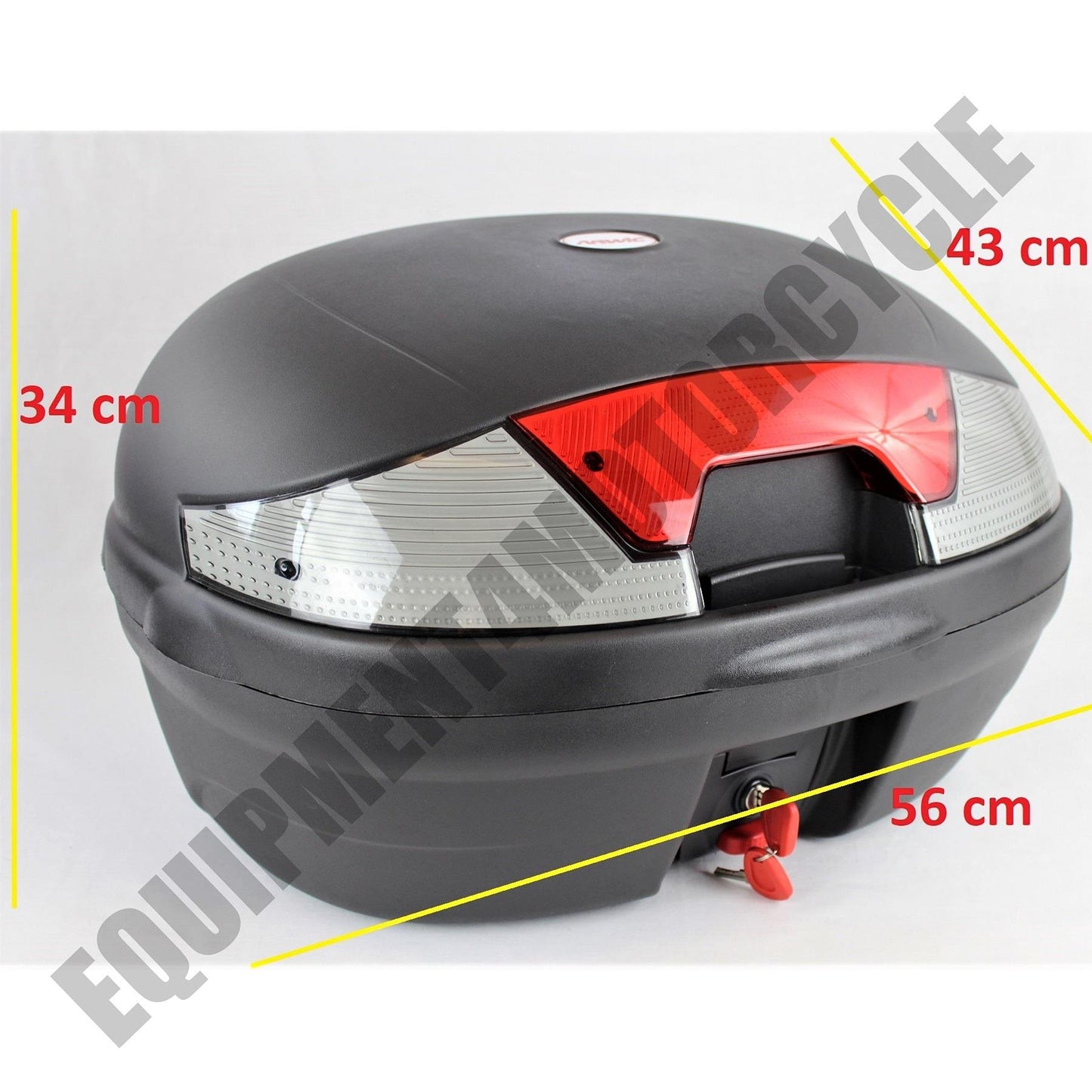 YAMAHA XMAX REAR RACK + 46 LT TOPCASE SET 14-17 ALL IN ONE