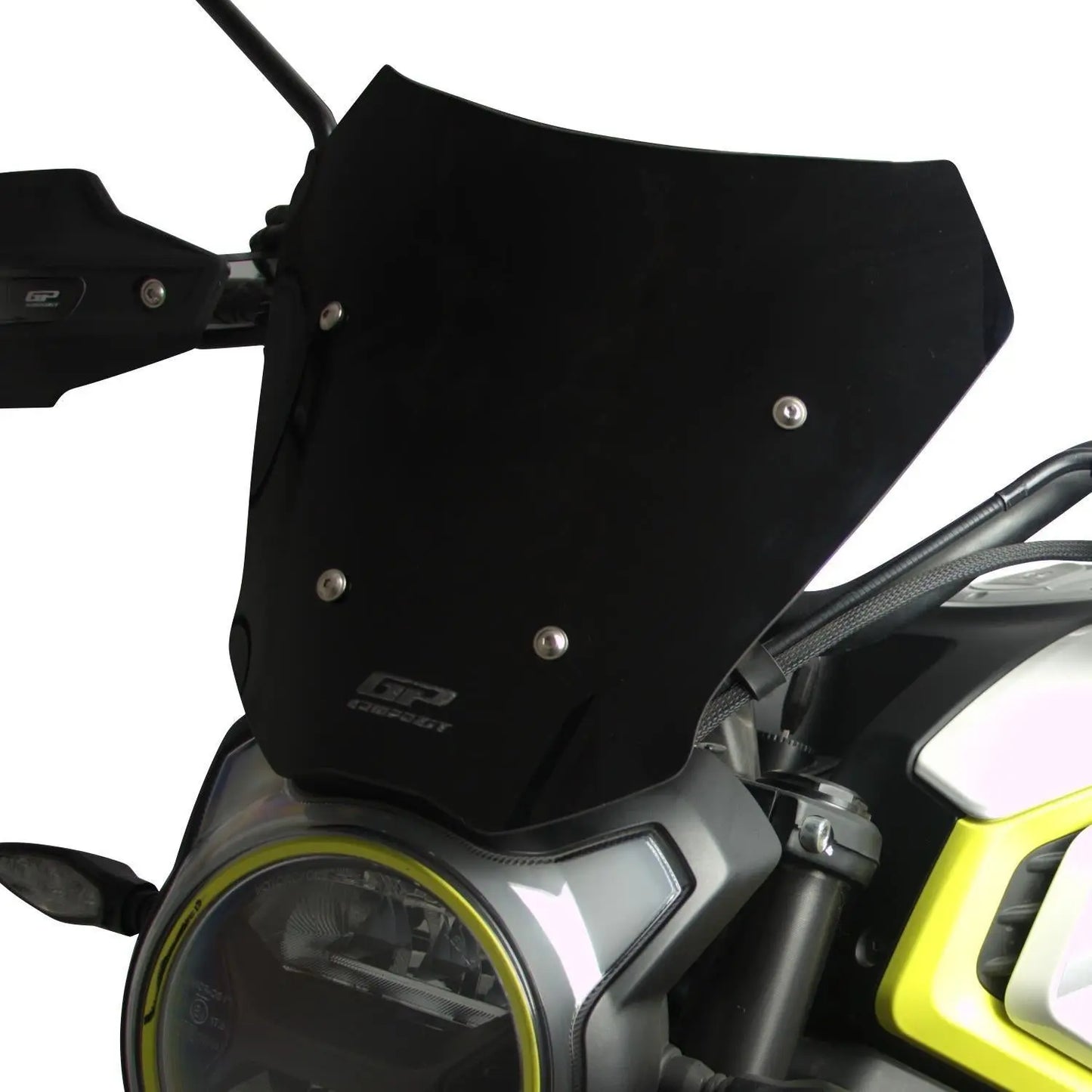 High-impact dark smoke windscreen for CFMOTO 300 CL-X