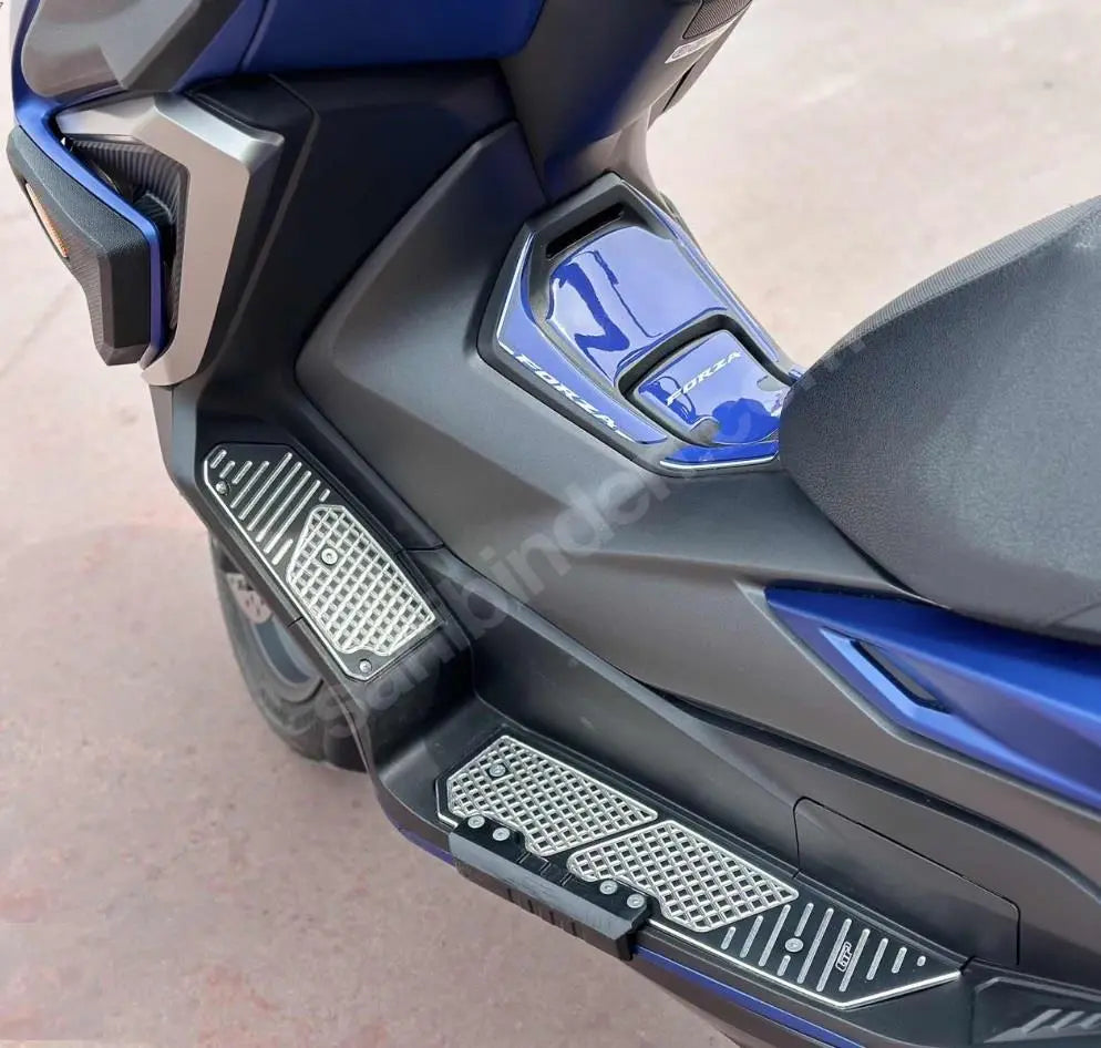 Honda Forza 350/300/250/125 footrests aluminum mats floorboard pads pairs 18-25