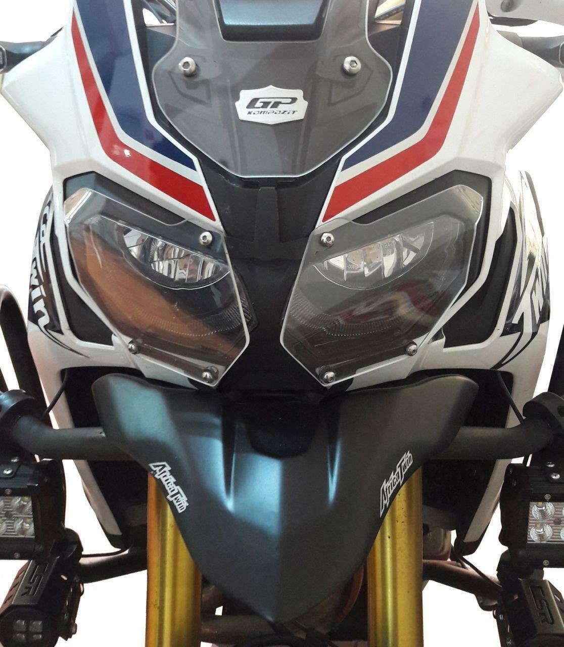 CRF1000L/ADV Sports Africa Twin headlight guard protector plexiglass 2016-19
