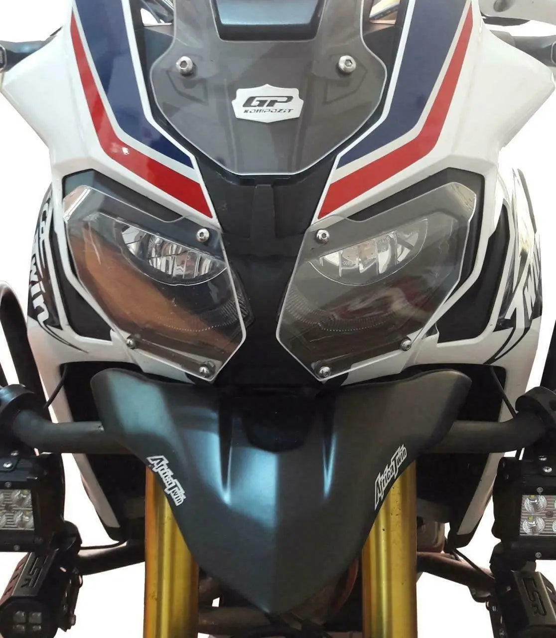 CRF1000L/ADV Sports Africa Twin headlight guard protector plexiglass 2016-19
