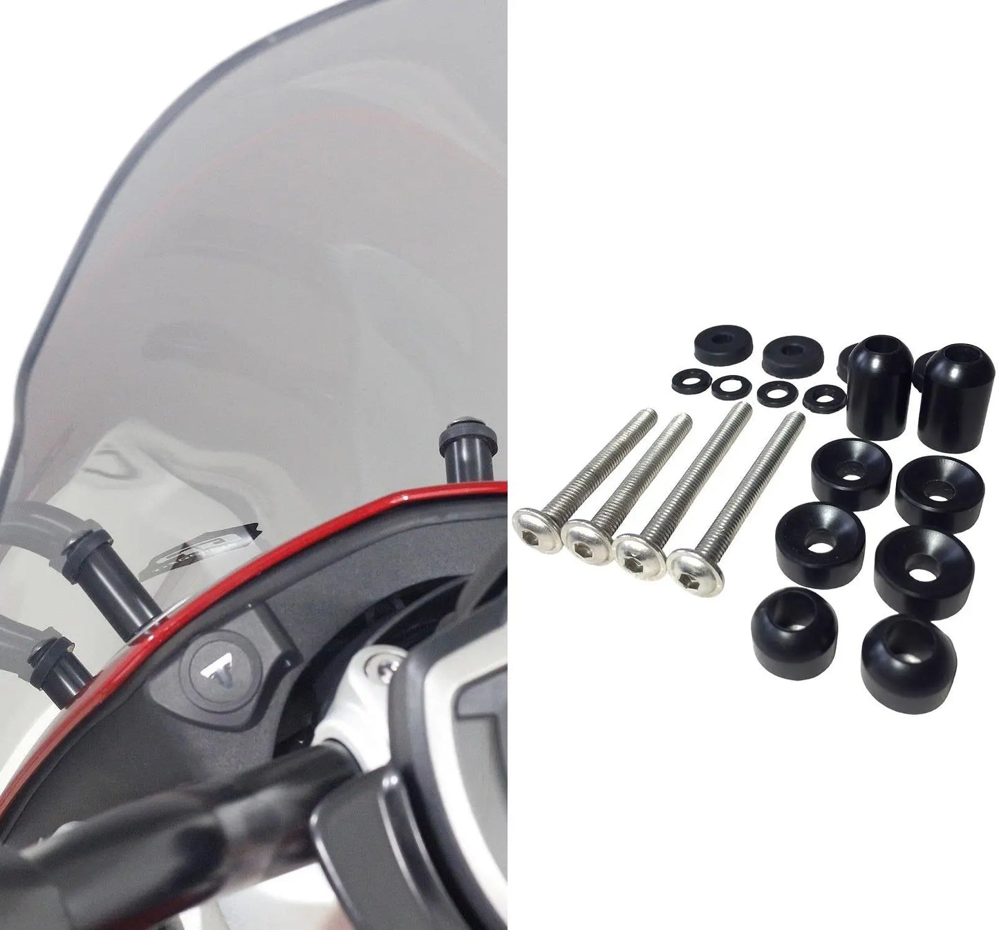 Triumph Rocket3R/Rocket3GT windscreen 46 cm clear 2020-2024