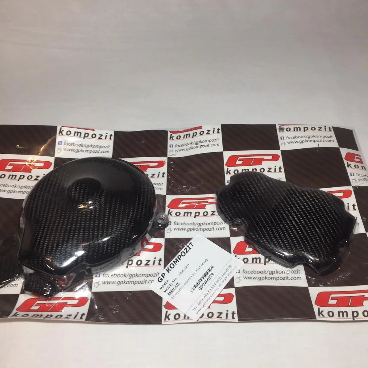 Yamaha YZF R6 engine guard engine case cover protection carbon fiber set 2008-16