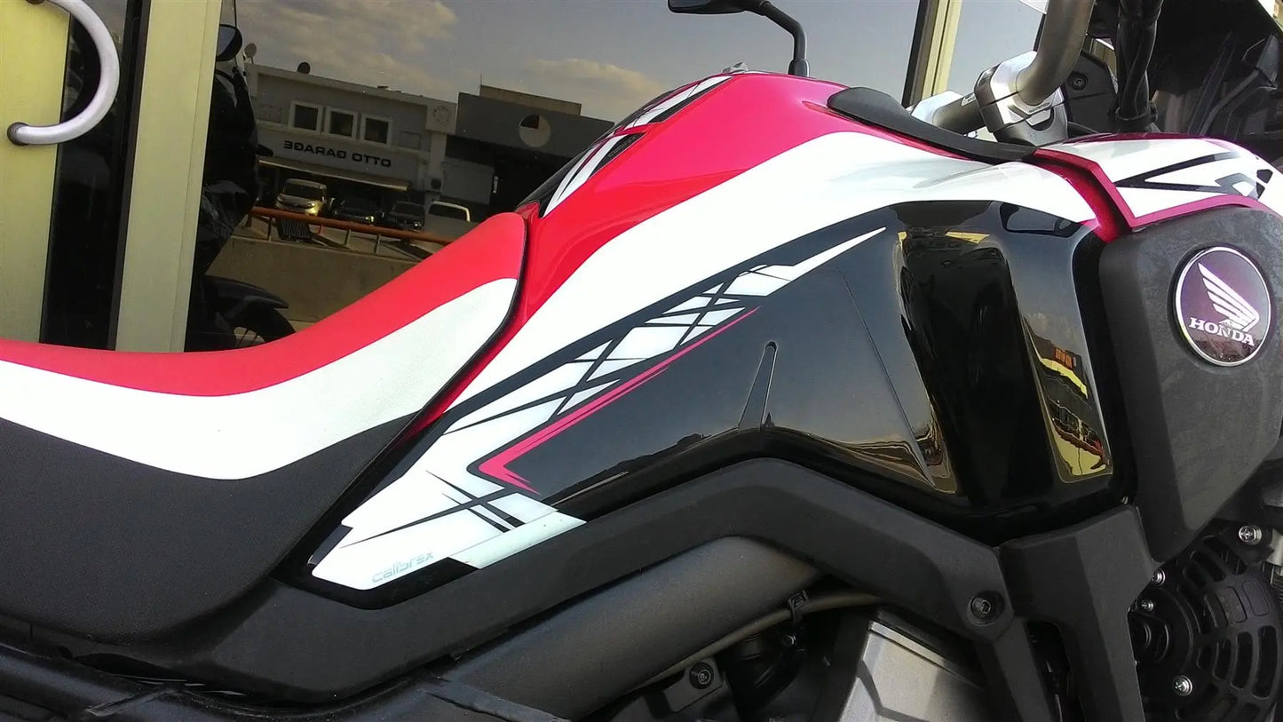 HONDA CRF1000L AFRICA TWIN FULL FAIRING PROTECTION SET RED 16-19