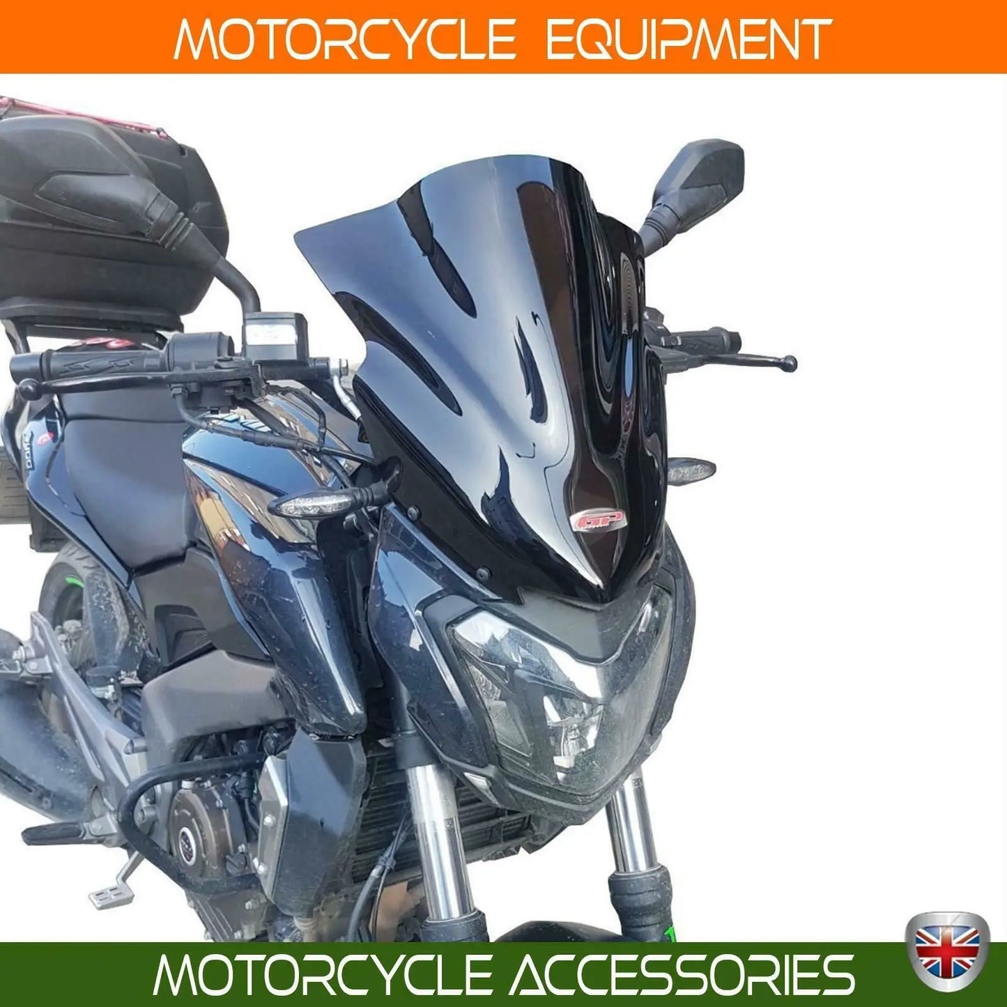 Bajaj Dominar 250 400 Windscreen dark smoke 37 cm 17-23